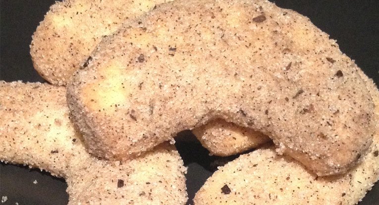 Recette de bredele (vanille hernle) en Alsace